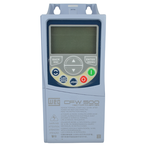 Inversor de Frequencia Weg CFW500 Trifásico 3CV 9A 220V