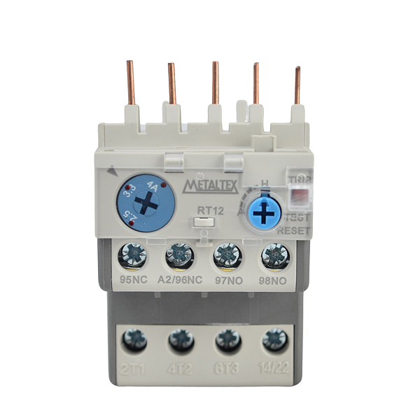 Relé Térmico Mini Contator  RT12 2,5 a 4A Metaltex