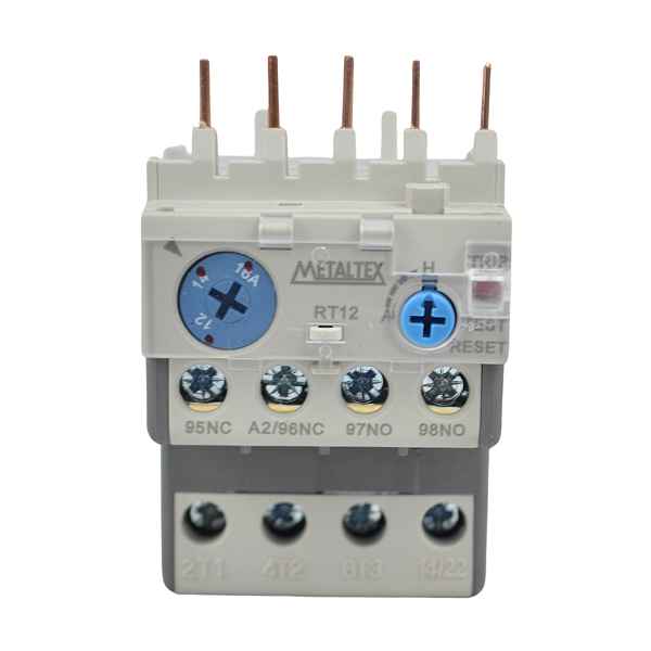 Relé Térmico Mini Contator  RT12 12 a 16A Metaltex
