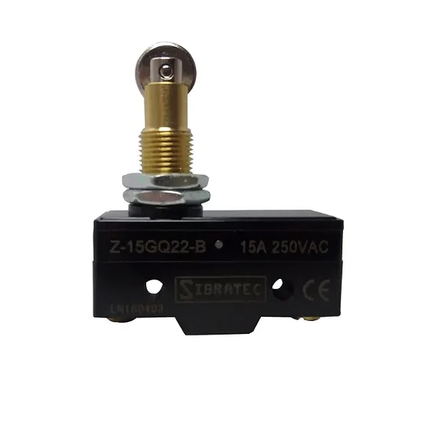 Chave fim de curso com Pino e Roldana Paralela Z-15GQ22-B/FM1308