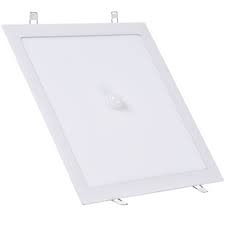 Plafon de Led Embutir Quadrado C/Sensor 18W 6500k Branca