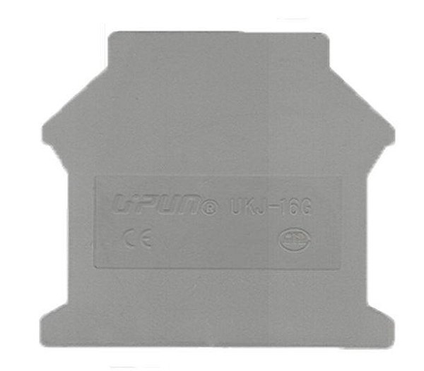 Tampa Borne Parafuso UKJ 2,5 Cinza