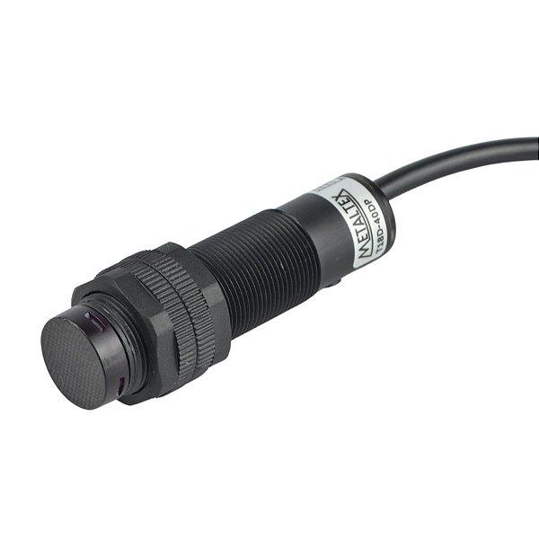 Sensor Foto Difuso M18 P18AD-20DNC PNP NA+NF 10-30VCC/0-20CM