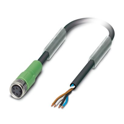Cabo Sensor/Atuador  SAC-4P 5,0MT Reto M8X1 4 VIAS