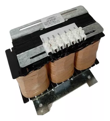 Autotransformador trifasico  Entrada 380V / Entrada 220V 2,5kva IP00 S/Caixa