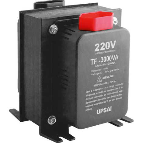 Transformador 110/220 3000VA  Bivolt