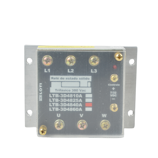 Loti Rele de estado sólido Trifasico 40A  480V- 5/32Vdc