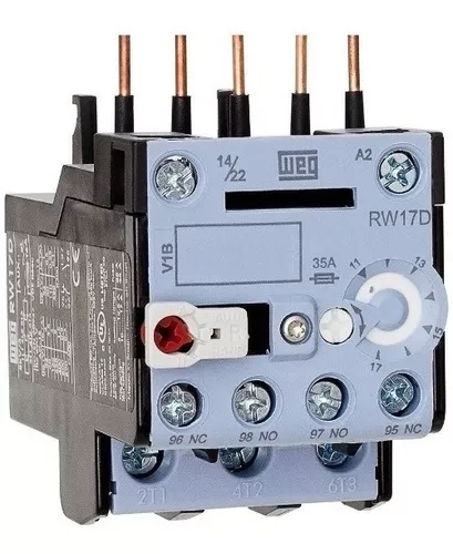 Rele Térmico Sobrecarga Mini Contator  RW17 0,8 - 1,2A Weg