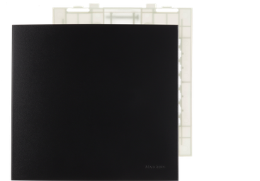Clean Ebony Grafit  Placa 4 X 4 Cega C/Sup