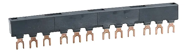 Weg Barramento de distrib 54MM 4-Disj MPW18/40 Preto BBS54-4