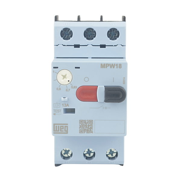 Disjuntor Motor mpw18-3-D016 1-1,6A