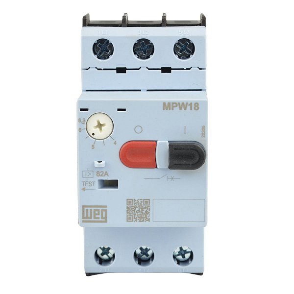 Disjuntor Motor mpw18-3-D063 4-6,3A