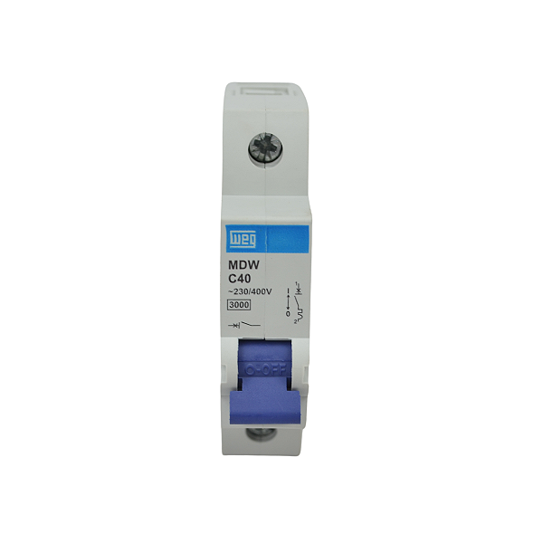 Disjuntor Monopolar MDWP-C 40A 5ka  Weg