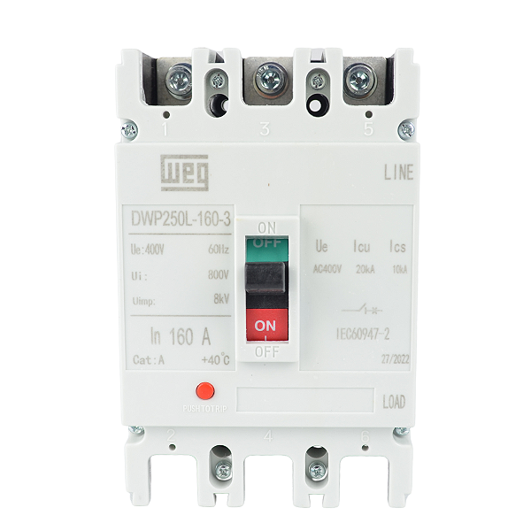 Disjuntor Caixa Moldada Weg DWP250L 160A