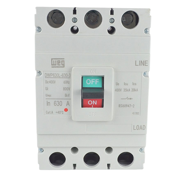 Weg Disjuntor Caixa Moldada DWPL630 630A