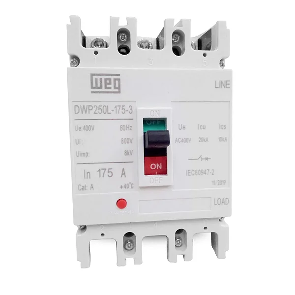 Weg Disjuntor Caixa Moldada DWP250L 175A