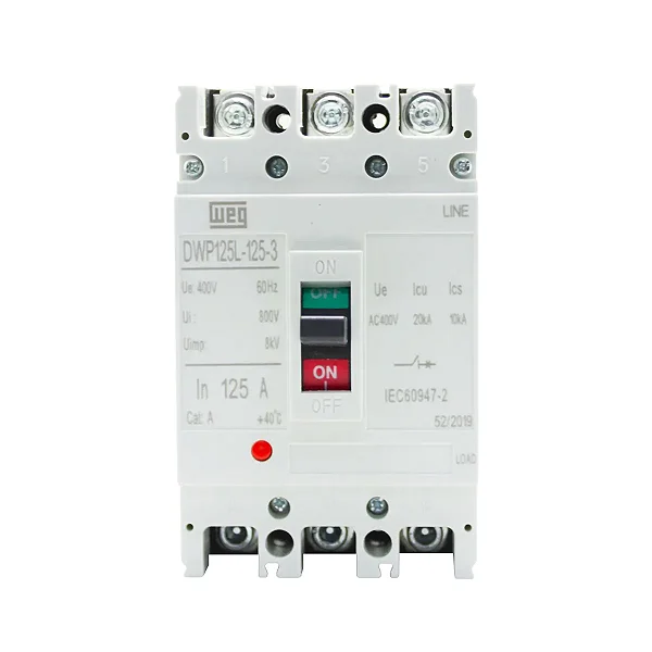 Weg Disjuntor Caixa Moldada DWP125L 80A