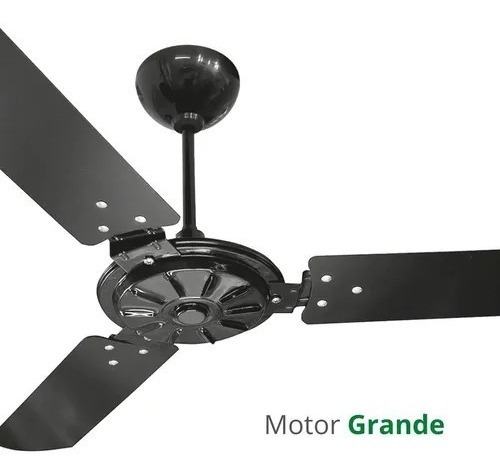 Ventilador De Teto Comercial Preto 127V Ventex