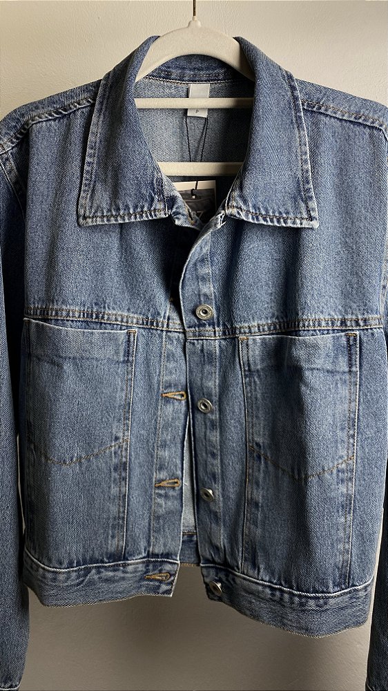 Jaqueta Jeans Azul