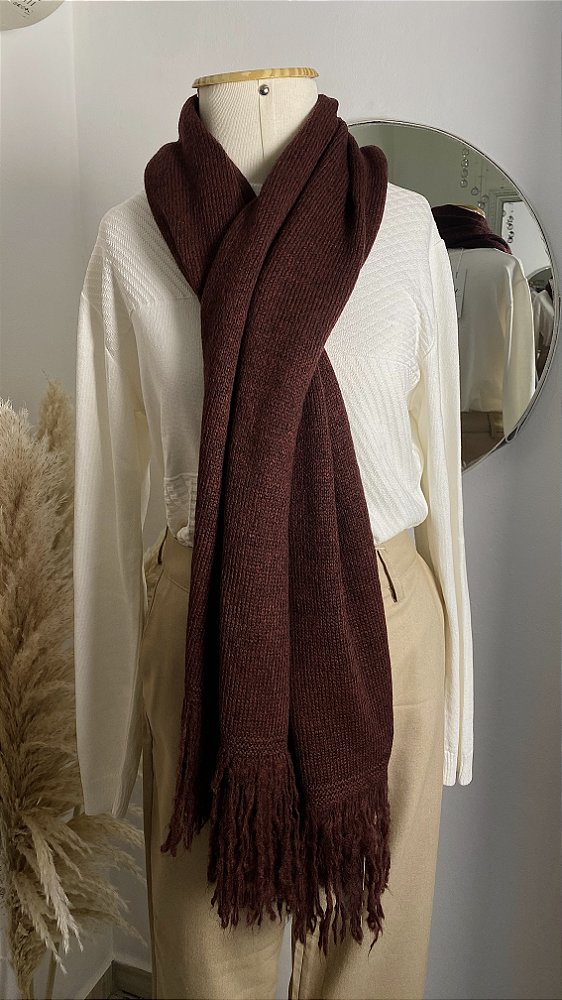 Pashmina Em Tricot Carbenet