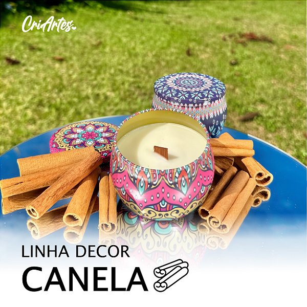DECOR | Vela aromática de Canela 100g