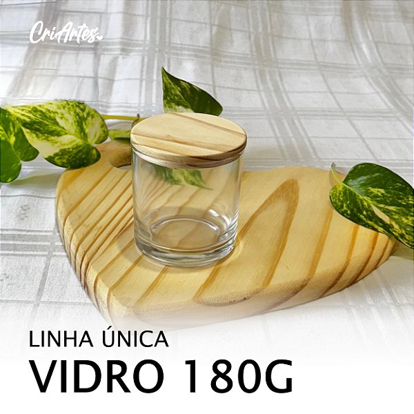 ÚNICA | Vela personalizada vidro 180g