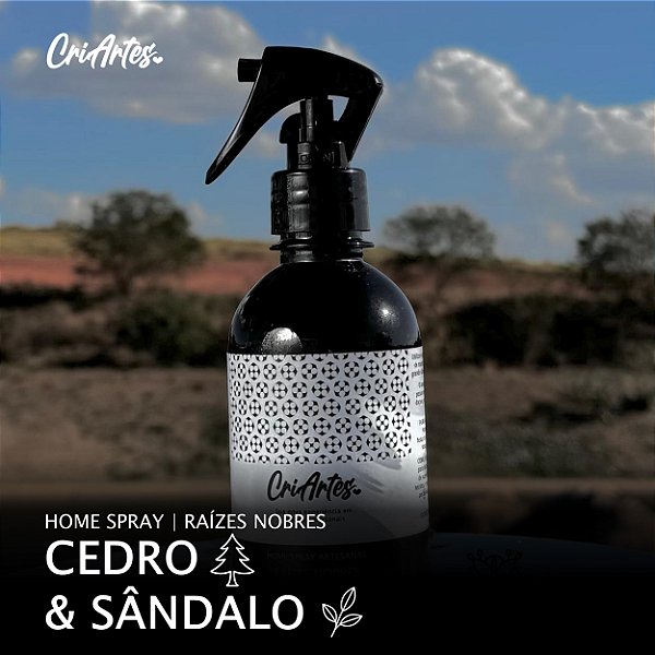 RAÍZES NOBRES | Home Spray de Cedro & Sândalo 250ml