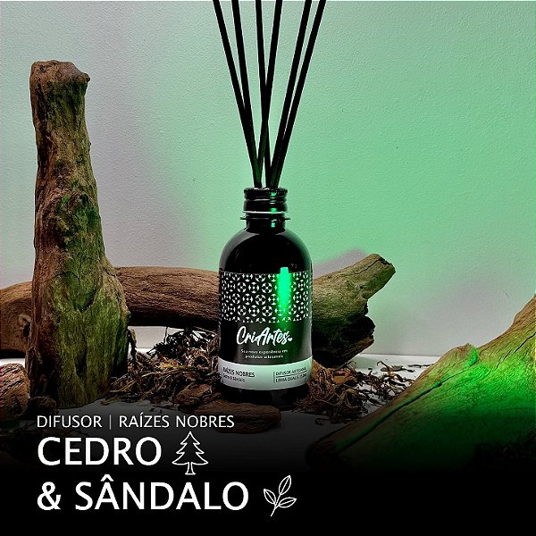 RAÍZES NOBRES | Difusor de Cedro & Sândalo 250ml
