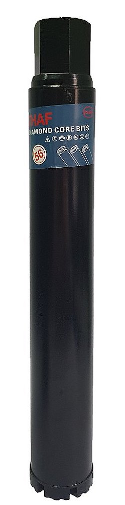 BROCA SERRA COPO DIAMANTADA PARA PERFURATRIZ 56MM X 370MM 1.1/4 (PRODUTO IMPORTADO)