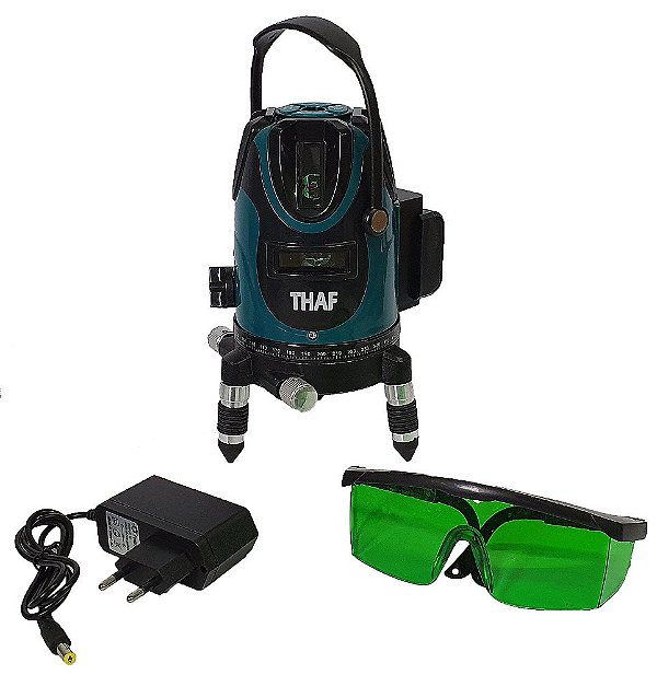 Nível Laser Verde 5 Linhas 3D (PRODUTO IMPORTADO)