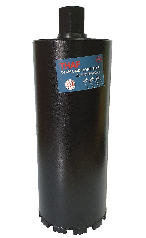 BROCA SERRA COPO DIAMANTADA PARA PERFURATRIZ 132MM X 370MM 1.1/4 (PRODUTO IMPORTADO)