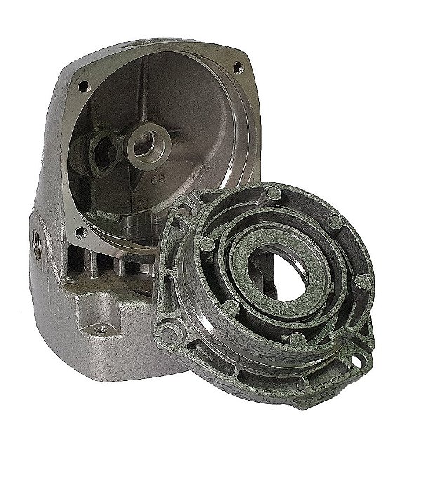 Caixa da Engranagem + Flange do Mancal para Esmerilhadeira GWS 20-180 / 1351 (PRODUTO IMPORTADO)