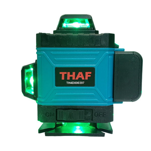 Nível a Laser 3D 16 Linhas - Verde com Controle THAF (PRODUTO IMPORTADO)