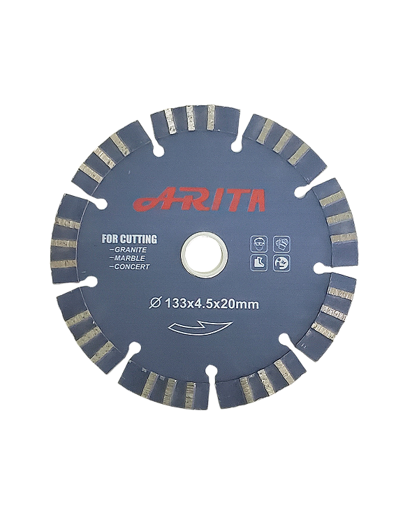 Disco Arita 133mm para Cortadora de Parede Thaf / Arita Sl180 (PRODUTO ORIGINAL)