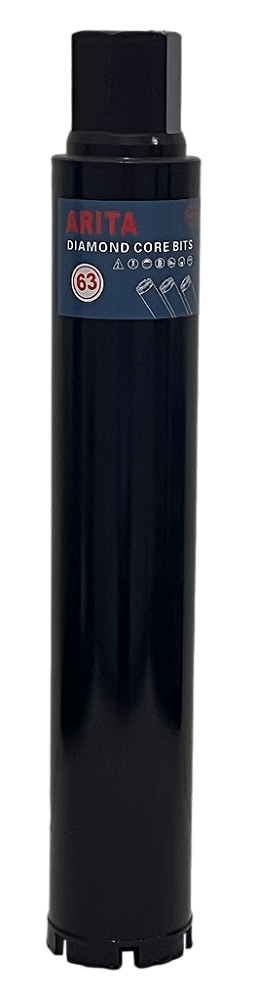 BROCA SERRA COPO DIAMANTADA PARA PERFURATRIZ 63MM X 370MM 1.1/4 (PRODUTO IMPORTADO)