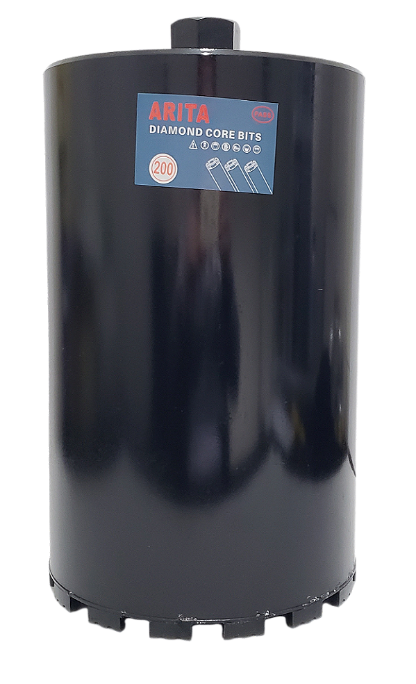 BROCA SERRA COPO DIAMANTADA PARA PERFURATRIZ 200MM X 350MM M22 (PRODUTO IMPORTADO)