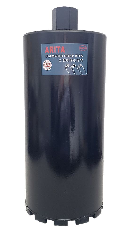 BROCA SERRA COPO DIAMANTADA PARA PERFURATRIZ 152MM X 350MM M22 (PRODUTO IMPORTADO)