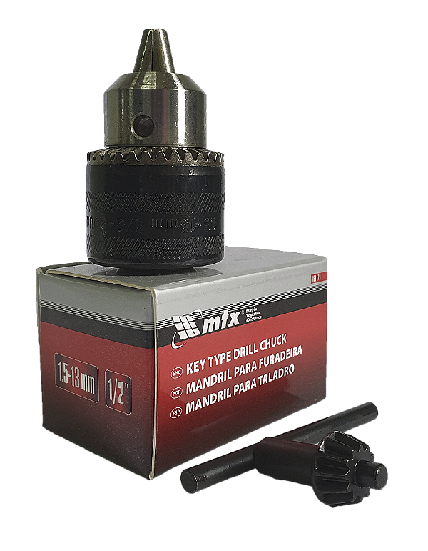 Mandril Leve 1/2" MTX 1.5 - 13mm (PRODUTO ORIGINAL)