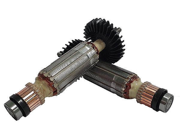 Induzido / Rotor Esmerilhadeira Ga4530 / GA5030 Makita #06 (PRODUTO ORIGINAL)