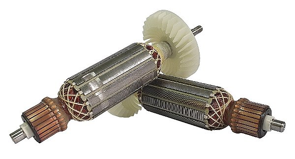 Induzido / Rotor para Esmerilhadeira compatível 9556 / 9557 / 9557nb (PRODUTO IMPORTADO)