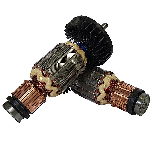 Induzido / Rotor Esmerilhadeira Makita 9067 (PRODUTO ORIGINAL)