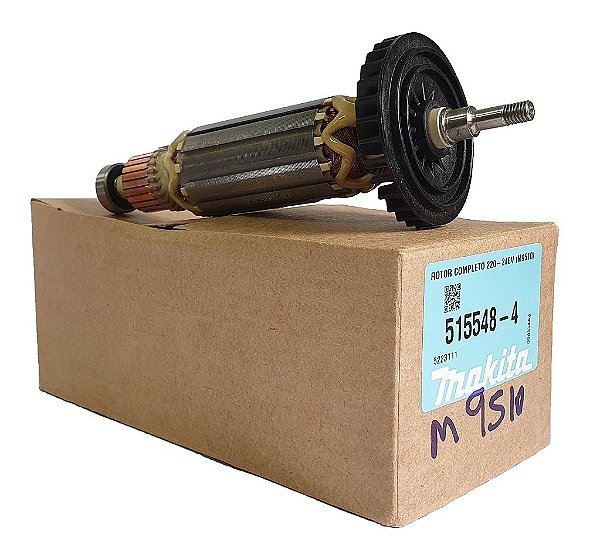 Induzido / Rotor M9510 / M9511 Makita (PRODUTO ORIGINAL)