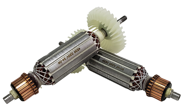 Induzido / Rotor Esmerilhadeira Ga4530 / GA5030 #06 (PRODUTO IMPORTADO)