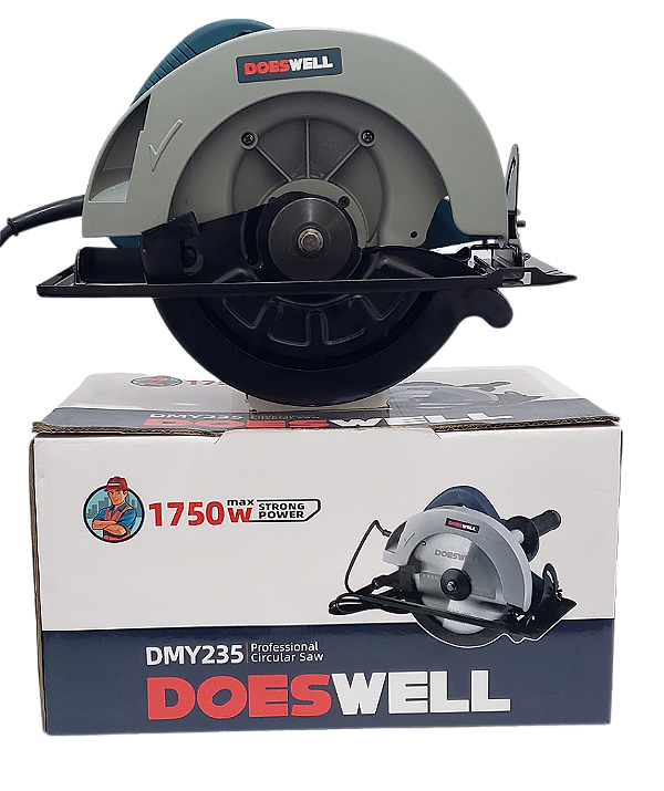 Serra circular elétrica Does Well DMY235 9.25" 1750W ( PRODUTO IMPORTADO)