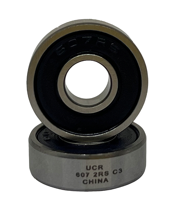 Rolamento 607 2RS C3 - UCR - Kit com 10 unidades (PRODUTO IMPORTADO - PRIMEIRA LINHA)