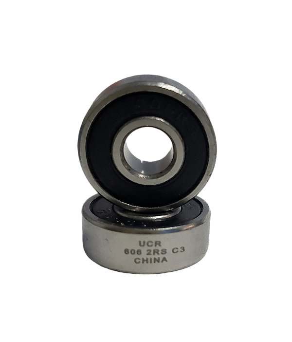 Rolamento 606 2RS C3 - UCR - Kit com 10 unidades (PRODUTO IMPORTADO - PRIMEIRA LINHA)