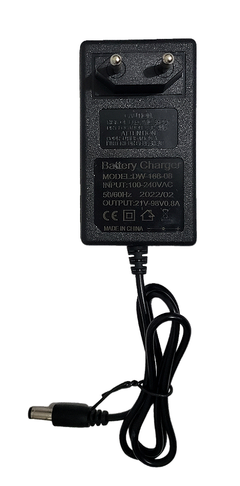 Carregador para bateria 21v parafusadeira com kit Thaf (PRODUTO IMPORTADO)