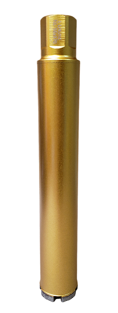 BROCA SERRA COPO DIAMANTADA PARA PERFURATRIZ 56MM X 370MM 1.1/4 DOURADA (PRODUTO IMPORTADO)