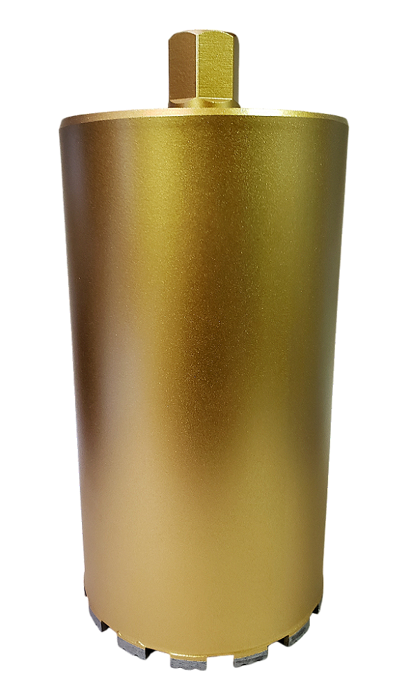 BROCA SERRA COPO DIAMANTADA PARA PERFURATRIZ 180MM X 370MM 1.1/4 DOURADA (PRODUTO IMPORTADO)