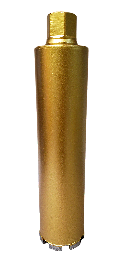 BROCA SERRA COPO DIAMANTADA PARA PERFURATRIZ 83MM X 370MM 1.1/4 DOURADA (PRODUTO IMPORTADO)